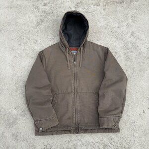 Vintage 00’s Old Navy Worker’s Thrashed Faded Detroit Jacket Carhartt Style